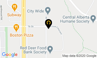 Red Deer Industrial Leasing Ltd in Red Deer map