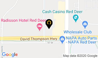 Red Deer Mitsubishi in Red Deer map