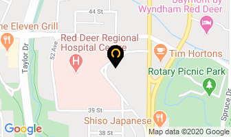 Red Deer Psychiatry Clinic in Red Deer map