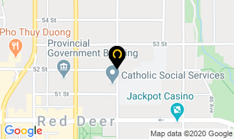 Red Deer Public Schools Central Middle School in Red Deer map