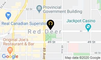 Red Deer River Naturalists in Red Deer map