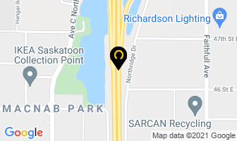 Red Deer Silica Inc in Saskatoon map