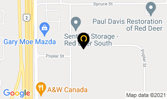 Red Deer Store-It in Red Deer County map