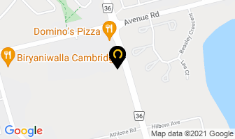 Red Rhino Auto Sales in Cambridge map