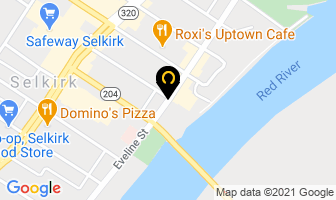 Red River Medical Clinic in Selkirk map