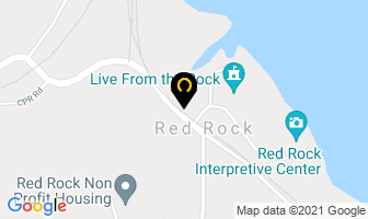 Red Rock Community Economic Development Office in Aldouane map