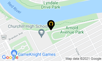 Redboine Boating Club in Winnipeg map