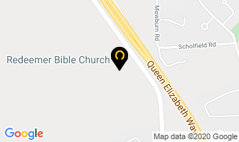 Redeemer Bible Church in Niagara Falls map