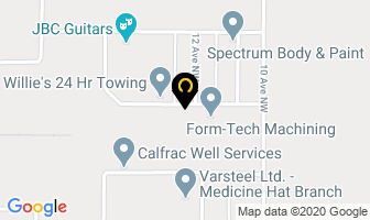 Redi Recycle in Medicine Hat map