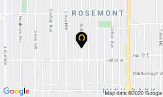 Redland Cottage Bed & Breakfast in Moose Jaw map