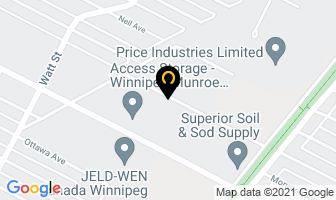 Redline Graphics in Winnipeg map