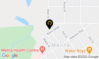 Redpath Funeral Home Ltd in Melita map