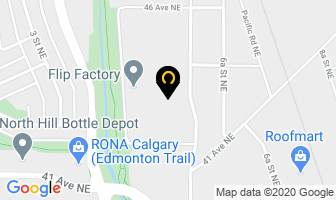Redux Vapers in Calgary map