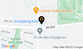 Redwoods Dental Langley in Langley map