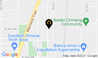 Refine Automotive Salon in Calgary map