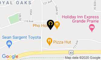 Refresh Design Gallery in Grande Prairie map