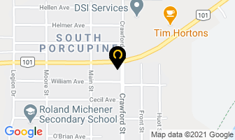 Regal Motel in Steinbach map