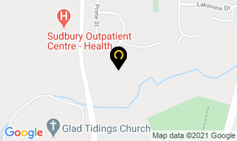 Regency Park in Sudbury map