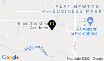 Regent Christian Academy in Surrey map