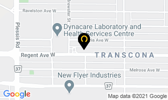 Regent Denture Clinic in Winnipeg map