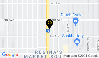 Regina Drapery Centre Ltd in Regina map