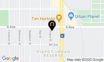 Regina Performing Arts Centre in Regina map