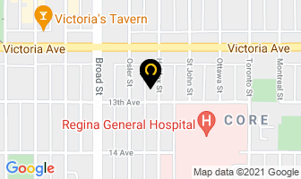 Regina Surgical Centre in Regina map