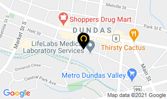 Region Electric Inc in Dundas map