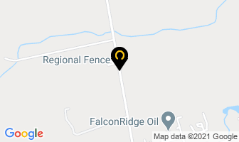 Regional Fence in Coboconk map