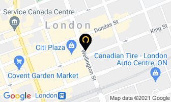 Regus Business Center in London map