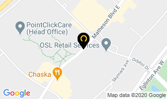 Regus Business Centre in Mississauga map