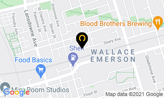 Rehearsal Factory Inc in Toronto map
