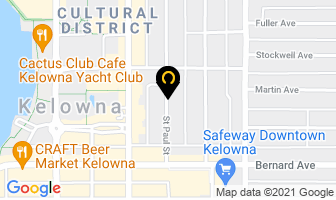 Reid & Associates in Kelowna map