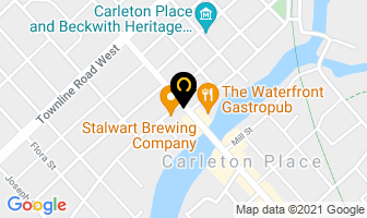 Reid Scott Constituency Office in Carleton Place map