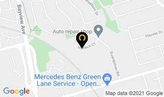 Reid's Auto Body & Mechanical Services in Thornhill map