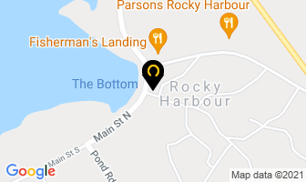 Reid's Tourist Home in Rocky Harbour map