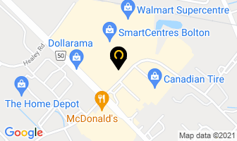 Reitmans in Caledon map