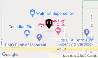 Reitmans in Olds map