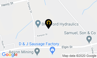 Rejo Sporting Goods Limited in Brantford map