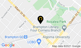 Rejuve Massage Therapy Clinic in Brampton map