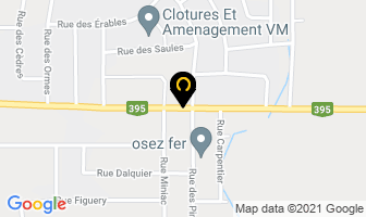 Relais Des Pins in Amos map