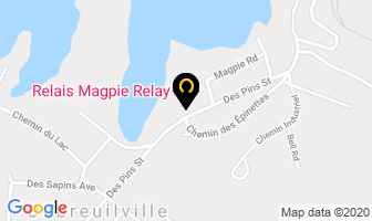 Relais Magpie Relay in Algoma District map