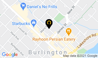 Relax Esthetics & Cosmetics in Burlington map