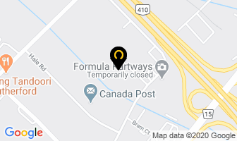 Relax Foam Products in Brampton map