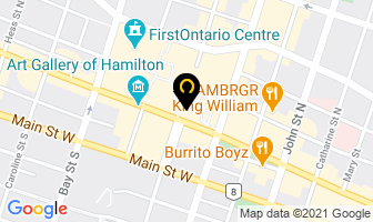 Reliable Life Insurance Company in Hamilton map