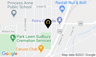 Reliable Maintenance Products in Sudbury map