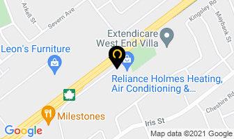 Reliance Home Comfort in Guelph map