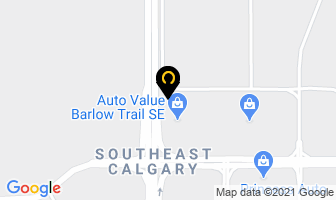 Reliance Home Comfort in Calgary map