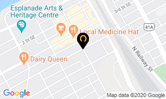 Reliance Insurance Agencies in Medicine Hat map