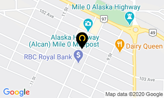 Re/max Dawson Creek Realty in Dawson Creek map